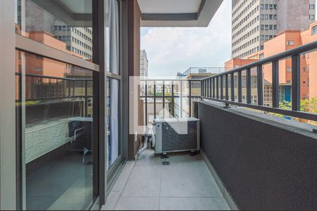 Varanda de apartamento para alugar com 1 quarto, 30m² em Consolação, São Paulo