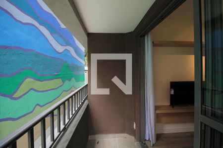 Apartamento para alugar com 30m², 1 quarto e sem vagaSacada