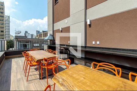 Apartamento para alugar com 25m², 1 quarto e sem vagaChurrasqueira