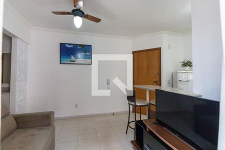 Sala de apartamento para alugar com 1 quarto, 38m² em Bosque das Juritis, Ribeirão Preto