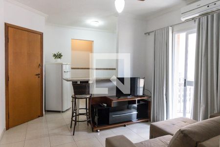 Sala de apartamento para alugar com 1 quarto, 38m² em Bosque das Juritis, Ribeirão Preto
