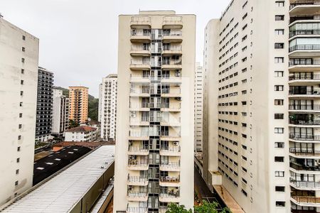 Vista do Quarto de apartamento à venda com 1 quarto, 40m² em Centro, Guarujá