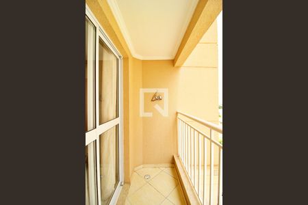 Varanda da Sala de apartamento para alugar com 2 quartos, 50m² em Utinga, Santo André