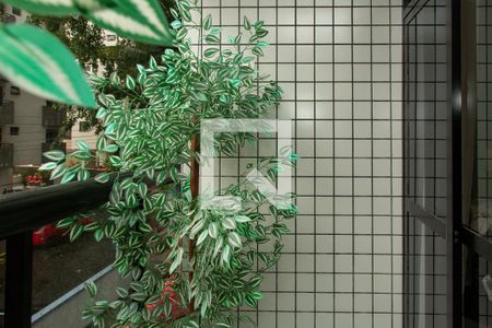 Varanda de apartamento para alugar com 2 quartos, 63m² em Jardim Las Palmas, Guarujá