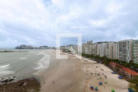 Varanda - Vista de apartamento para alugar com 2 quartos, 96m² em Morro do Maluf, Guarujá