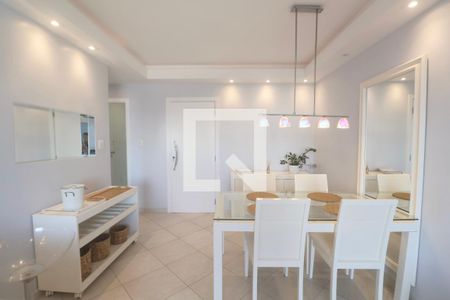 Sala de apartamento para alugar com 2 quartos, 96m² em Morro do Maluf, Guarujá
