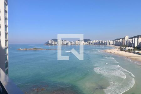 Vista de apartamento para alugar com 2 quartos, 96m² em Morro do Maluf, Guarujá