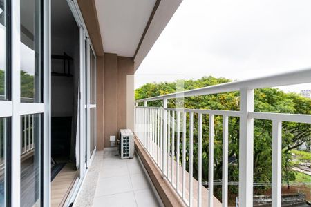 Studio à venda com 27m², 1 quarto e sem vagaVaranda