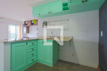 Studio à venda com 52m², 1 quarto e 1 vagaCozinha
