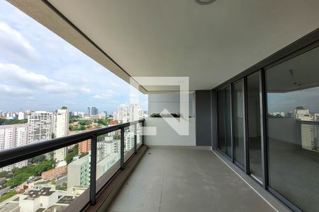 Varanda  de apartamento à venda com 3 quartos, 166m² em Jardim Vila Mariana, São Paulo
