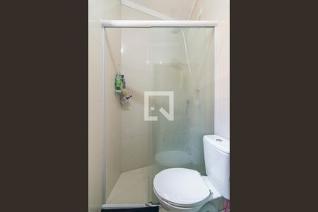 Banheiro da Suite de apartamento à venda com 2 quartos, 62m² em Jardim Progresso, Santo André