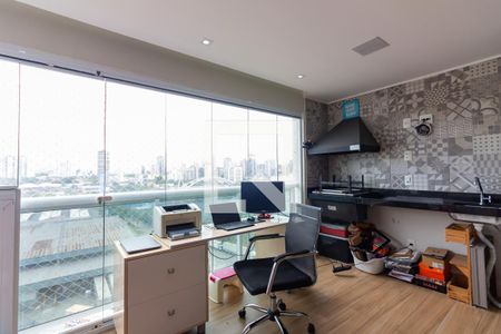 Varanda  de apartamento à venda com 3 quartos, 125m² em Centro, Osasco
