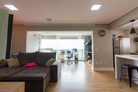 Sala  de apartamento à venda com 3 quartos, 125m² em Centro, Osasco