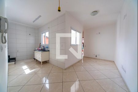 Sala de apartamento à venda com 2 quartos, 96m² em Vila Homero Thon, Santo André