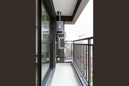 Varanda da Sala  de apartamento para alugar com 1 quarto, 29m² em Vila Santa Catarina, São Paulo
