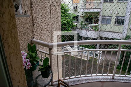 varanda de apartamento para alugar com 3 quartos, 74m² em Tanque, Rio de Janeiro