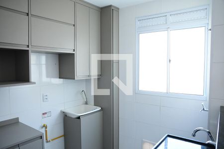 Apartamento para alugar com 35m², 2 quartos e 1 vagaCozinha e Área de Serviço