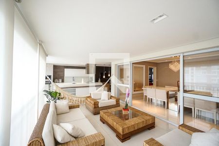 Varanda de apartamento para alugar com 3 quartos, 225m² em Chácara Califórnia, São Paulo