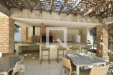 Apartamento à venda com 100m², 2 quartos e 2 vagasChurrasqueira