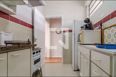 Cozinha de apartamento para alugar com 1 quarto, 55m² em Paraíso, São Paulo