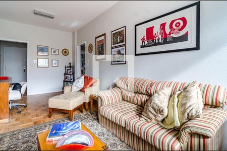 Sala de apartamento para alugar com 1 quarto, 55m² em Paraíso, São Paulo