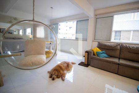 Sala de apartamento para alugar com 1 quarto, 105m² em Perdizes, São Paulo