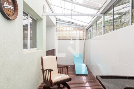 Varanda de casa de condomínio para alugar com 3 quartos, 140m² em Jardim Enseada, Guarujá