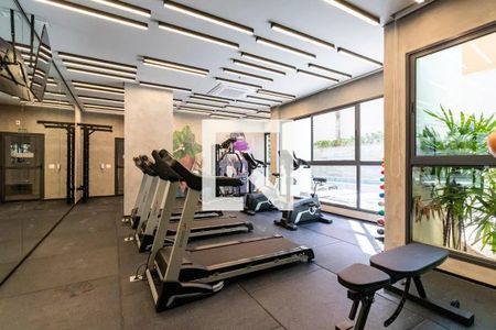 Studio para alugar com 23m², 1 quarto e sem vaga Studio para alugar com 23m², 1 quarto e sem vagaAcademia