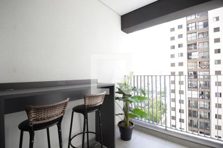 Studio para alugar com 23m², 1 quarto e sem vagaVaranda