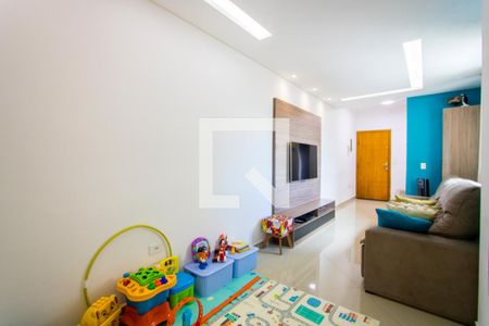 Sala de apartamento à venda com 2 quartos, 110m² em Vila Pires, Santo André
