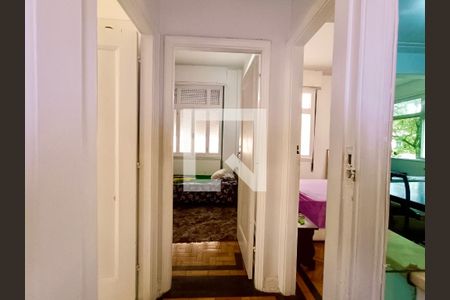 Corredor  de apartamento para alugar com 3 quartos, 100m² em Copacabana, Rio de Janeiro