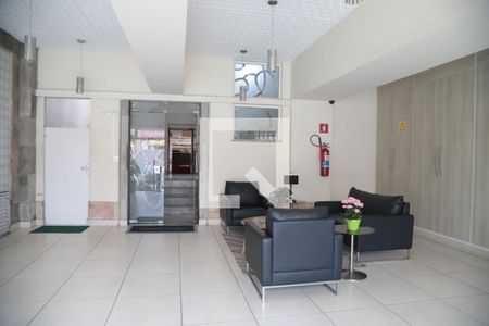 Hall social de apartamento para alugar com 1 quarto, 47m² em Cambuci, São Paulo