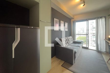 Sala de apartamento à venda com 1 quarto, 26m² em Vila Nova Conceição, São Paulo