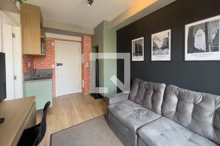 Sala de apartamento à venda com 1 quarto, 26m² em Vila Nova Conceição, São Paulo