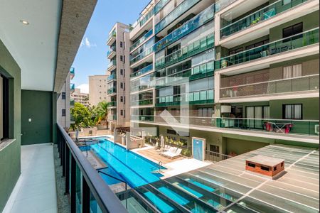 Varanda de apartamento para alugar com 2 quartos, 55m² em Pechincha, Rio de Janeiro