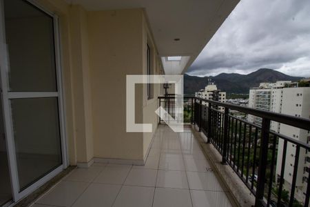 Varanda de apartamento para alugar com 2 quartos, 67m² em Recreio dos Bandeirantes, Rio de Janeiro