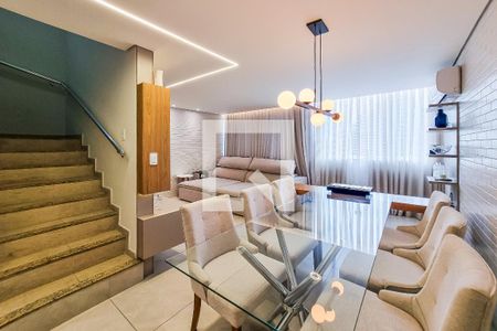 Sala de casa à venda com 3 quartos, 142m² em Céu Azul, Belo Horizonte