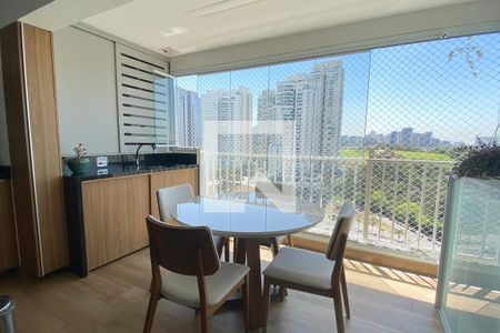 Sala de Jantar de apartamento à venda com 2 quartos, 69m² em Alphaville Empresarial, Barueri