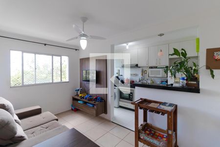  Sala de apartamento para alugar com 2 quartos, 52m² em Jardim Anton Von Zuben, Campinas