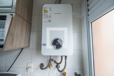 Apartamento à venda com 60m², 2 quartos e 1 vagaDetalhe da area de serviço