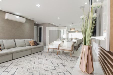 Sala  de apartamento à venda com 3 quartos, 127m² em Tatuapé, São Paulo