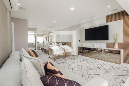 Sala  de apartamento à venda com 3 quartos, 127m² em Tatuapé, São Paulo