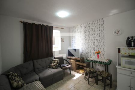 Sala de apartamento para alugar com 1 quarto, 40m² em Mato Grande, Canoas