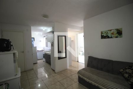 sala de apartamento para alugar com 1 quarto, 40m² em Mato Grande, Canoas