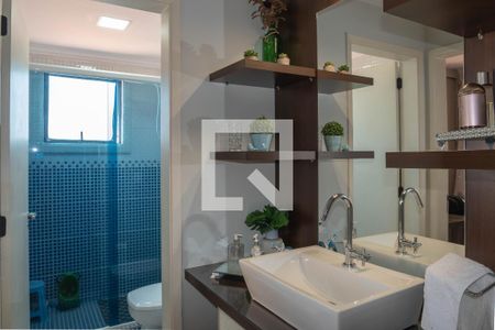 Apartamento para alugar com 98m², 3 quartos e 2 vagasBanheiro Social