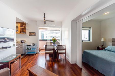 Sala de apartamento à venda com 1 quarto, 40m² em Itaim Bibi, São Paulo