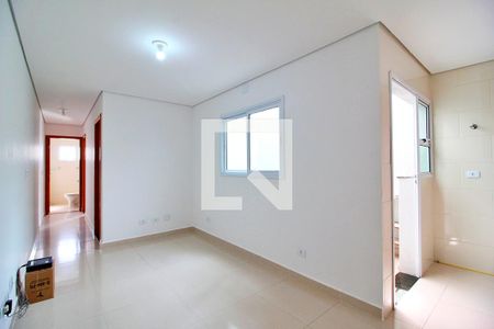 Sala/Cozinha de apartamento à venda com 2 quartos, 54m² em Parque Oratório, Santo André