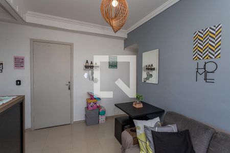 Sala de apartamento para alugar com 2 quartos, 47m² em Canhema, Diadema