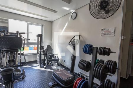Área comum - Academia de apartamento para alugar com 2 quartos, 47m² em Canhema, Diadema