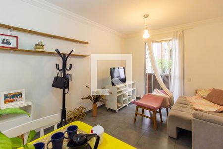 Sala de apartamento à venda com 2 quartos, 57m² em Jaguaré, São Paulo